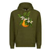 Army Green Tangerine Premium Hoodie - LillyAllenDesigns
