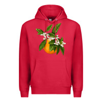 Cardinal Tangerine Premium Hoodie - LillyAllenDesigns