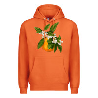 Carrot Tangerine Premium Hoodie - LillyAllenDesigns