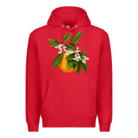 Red Tangerine Premium Hoodie - LillyAllenDesigns