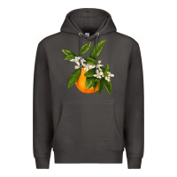 Smoke Tangerine Premium Hoodie - LillyAllenDesigns