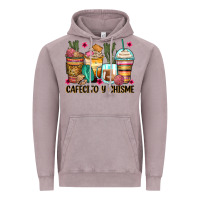Vintage Zinc cafecito y chisme coffee cups Vintage Hoodie - Zillion Design Studio