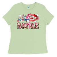 Matcha smile with teeth and brush Ladies Tee - AdoDesignShop