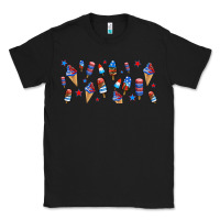 Black usa ice cream and popsicles Classic Tee - AdoDesignShop