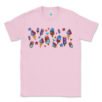 Bubblegum Pink usa ice cream and popsicles Classic Tee - AdoDesignShop