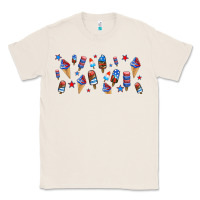 Natural usa ice cream and popsicles Classic Tee - AdoDesignShop