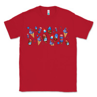 Red usa ice cream and popsicles Classic Tee - AdoDesignShop