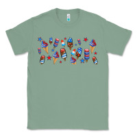 Sage usa ice cream and popsicles Classic Tee - AdoDesignShop