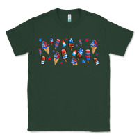 Sports Green usa ice cream and popsicles Classic Tee - AdoDesignShop