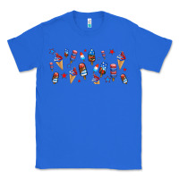 True Royal usa ice cream and popsicles Classic Tee - AdoDesignShop