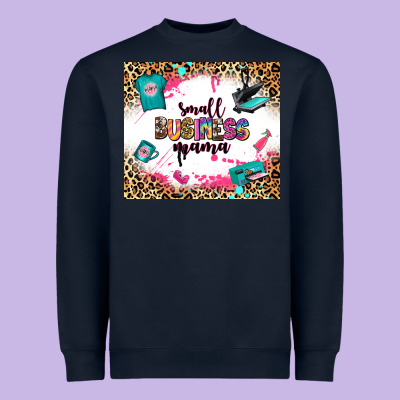 Small Business Mama Heavyweight Sweatshirt Designed By Zillion Design Studio