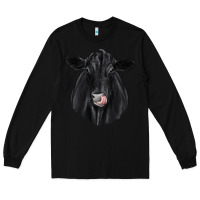 Black black angus Long Sleeve Tee - JahusDesignShop