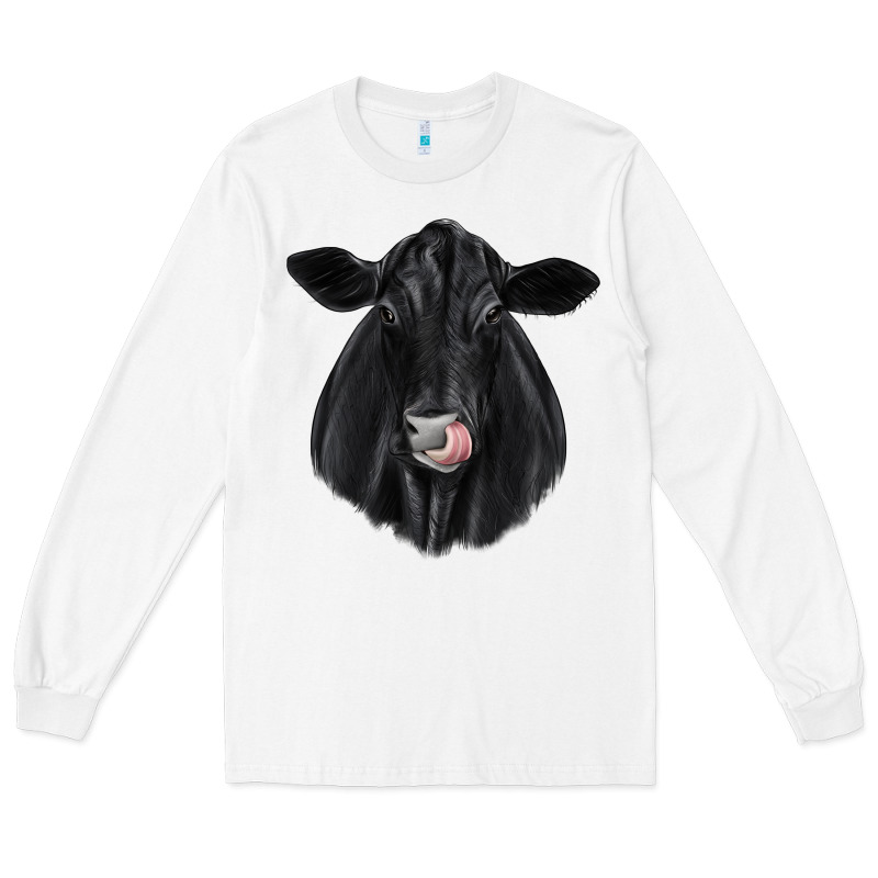 Black Angus Long Sleeve Tee by JahusDesignShop | Teevron