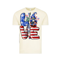 Vintage Arctic Love 4th of July with gnomes 4th of july Vintage Tee - CowGirlArtShop