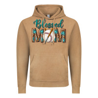 Vintage Camel western blessed mom with baseball Vintage Hoodie - texasbilliewilder
