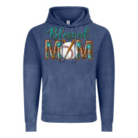 Vintage Denim western blessed mom with baseball Vintage Hoodie - texasbilliewilder