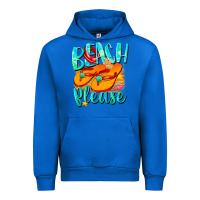 Cobalt Beach please Urban Hoodie - NancyCooperArtShop