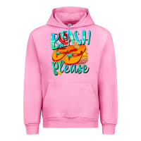 Fuchsia Pink Beach please Urban Hoodie - NancyCooperArtShop
