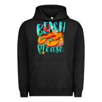 Pigment Black Beach please Urban Hoodie - NancyCooperArtShop