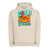 Pigment French Oak Beach please Urban Hoodie - NancyCooperArtShop