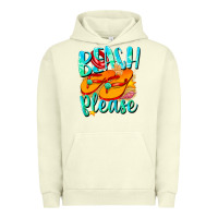 Pigment Pistachio Beach please Urban Hoodie - NancyCooperArtShop