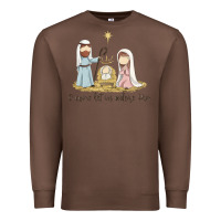 O Come Let Us Adore Him Premium Sweatshirt | Teevron