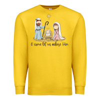 Lemon o come let us adore him Premium Sweatshirt - MaliasSmallBusiness