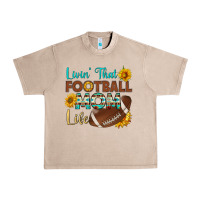 French Oak livin' that football mom life Urban Heavy Tee - HRA Design Shop
