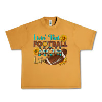 Peanut Butter livin' that football mom life Urban Heavy Tee - HRA Design Shop