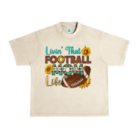 Sandshell livin' that football mom life Urban Heavy Tee - HRA Design Shop