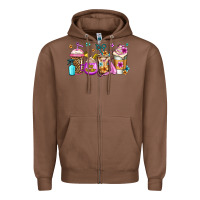 Chestnut hair hustler coffee Zipper Hoodie - Jasminsmagicworld