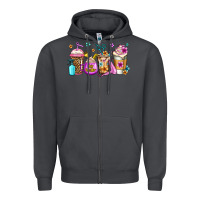 Smoke hair hustler coffee Zipper Hoodie - Jasminsmagicworld