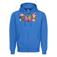 True Royal hair hustler coffee Zipper Hoodie - Jasminsmagicworld