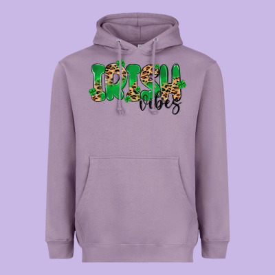 ırısh Vibes Heavyweight Hoodie Designed By Maliassmallbusiness
