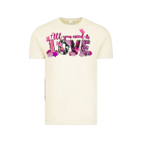 Vintage Arctic all you need is love valentine's day Vintage Tee - FaDigitalArtStudio