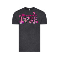 Vintage Black all you need is love valentine's day Vintage Tee - FaDigitalArtStudio