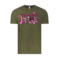 Vintage Olive all you need is love valentine's day Vintage Tee - FaDigitalArtStudio