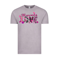 Vintage Zinc all you need is love valentine's day Vintage Tee - FaDigitalArtStudio