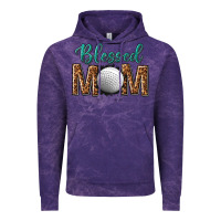 Cloud Purple western blessed mom with hockey Vintage Hoodie - texasbilliewilder