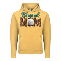 Vintage Mustard western blessed mom with hockey Vintage Hoodie - texasbilliewilder