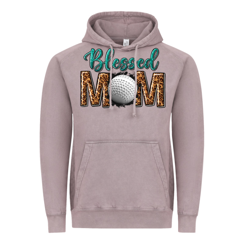 Western Blessed Mom With Hockey Vintage Hoodie by texasbilliewilder | Teevron