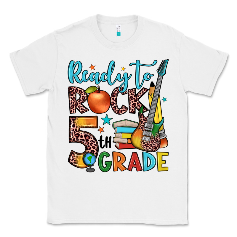 Ready To Rock 5th Grade Classic Tee by JahusDesignShop | Teevron