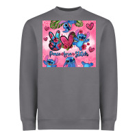 Storm peace love stitch Heavyweight Sweatshirt - Zillion Design Studio