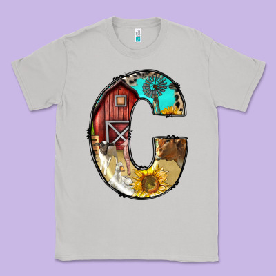 Farm Life Alphabet Lowercase Letters C Classic Tee Designed By Bundleandbundleshop