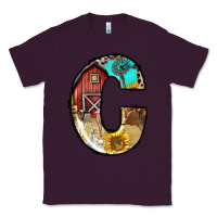 Plum farm life alphabet lowercase letters c Classic Tee - BundleAndBundleShop