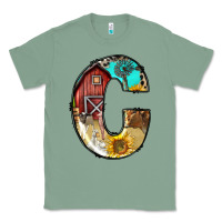 Sage farm life alphabet lowercase letters c Classic Tee - BundleAndBundleShop