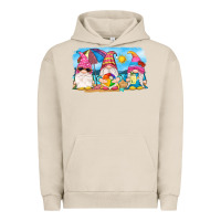 Pigment French Oak summer gnomes Urban Hoodie - NancyCooperArtShop