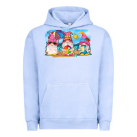 Pigment Grape Ice summer gnomes Urban Hoodie - NancyCooperArtShop