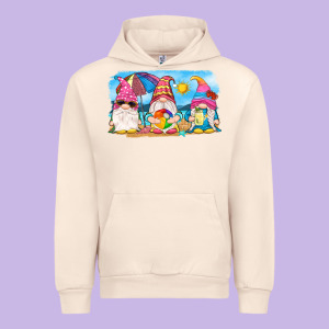 Summer Gnomes Urban Hoodie Designed By Nancycooperartshop