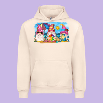Summer Gnomes Urban Hoodie Designed By Nancycooperartshop